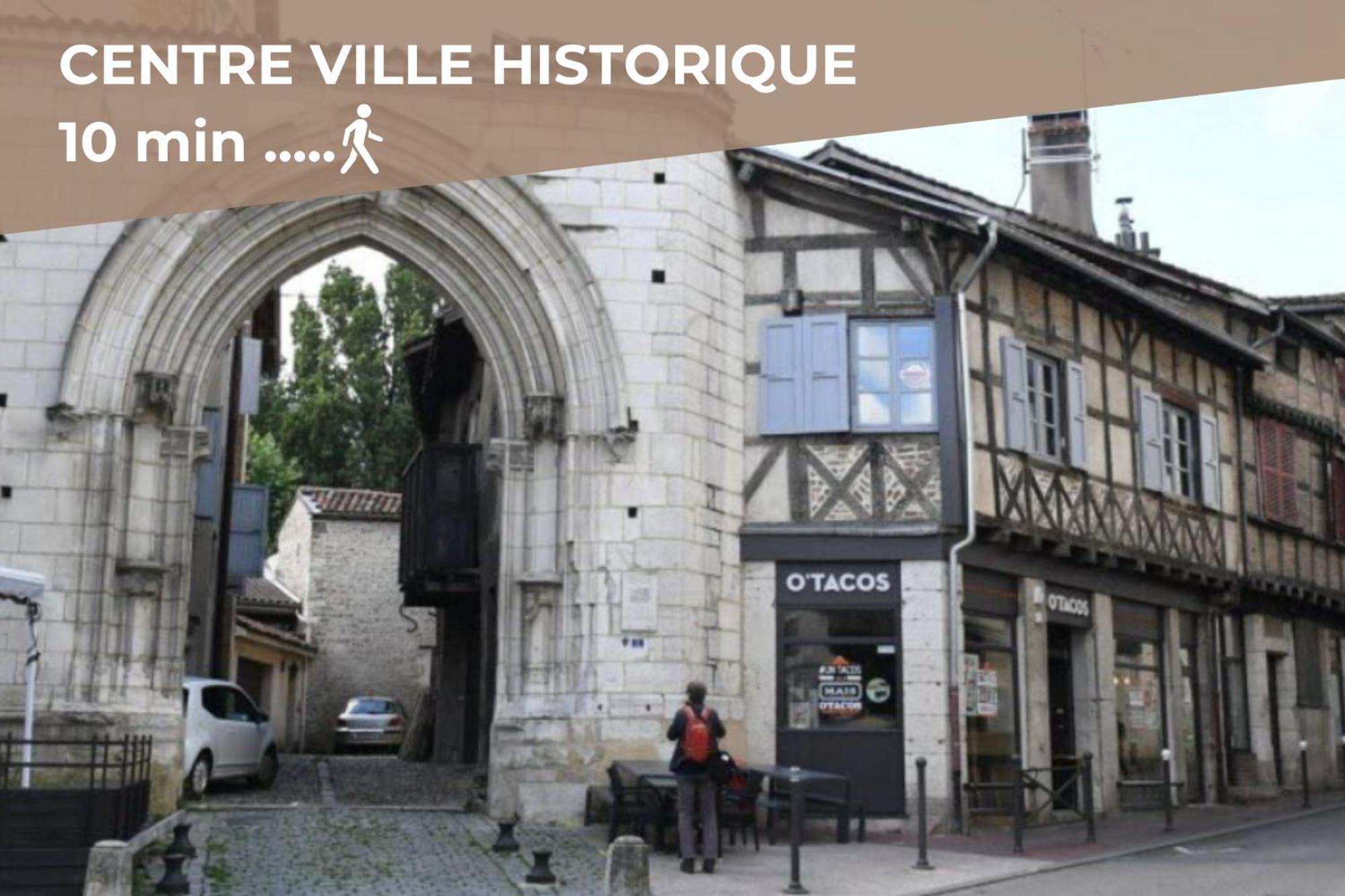 “Le Terracotta” Terrasse -Centre Ville- Cosy Bourg-en-Bresse Exterior foto